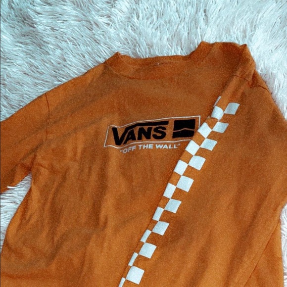 Long sleeve yellow vans shirt - Picture 2 of 2